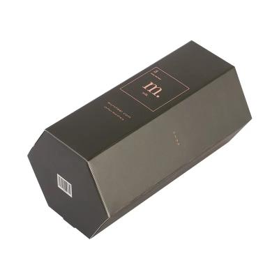 China Packing And Shipping Custom Printing High-grade Hexagonal Paper Box Packing Box for sale