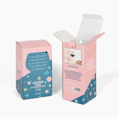 China Custom Printed Square Folding Packaging Boxes And Mailing Kraft Box for sale