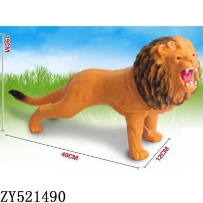 China Jungle Animal Parks Plastic Toy Lion Learning Educational Toys for sale