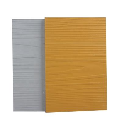 China Modern Decorative Cement Board Fiber Grain Fiber Cement Wood Panel for sale