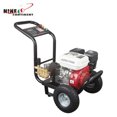 China JZ-1725 gasoline power water jet car wash critical cleaning/residue free steam cleaning machine for sale