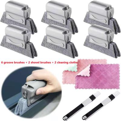 China Viable Other Household Tools Groove Gap Cleaning Brush Window Groove Cleaning Tool For Home Window for sale