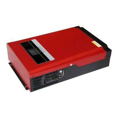 China 5.5KW 5.5KVA 3.2KW 3.2KVA High Frequency Pure Sine Wave Off Grid Hybrid Solar Power Inverter With 80A MPPT Controller 100*300*440MM for sale