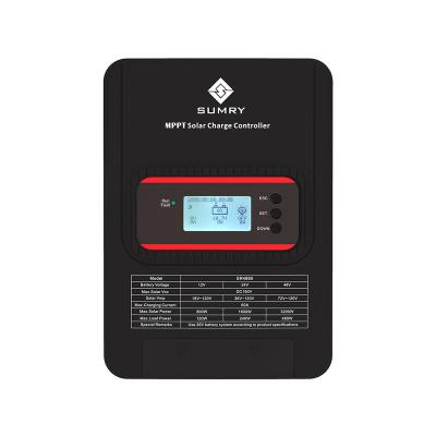 China Sumry Solar Charge Controller MPPT 60A Controllers Overload Protection 280X202X98mm for sale