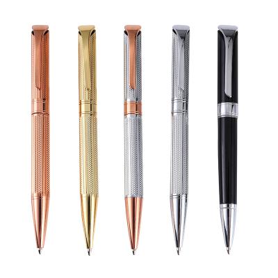 China Office & Promotional Pen High School Quality Gold Color Gift Metal Signature Pen for Business and Office for sale