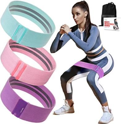 China Durable Dropshipping Perfect For Glute Fitness Or Heavy Duty Cloth Squat Bands Hip Booty Workout Custom for sale