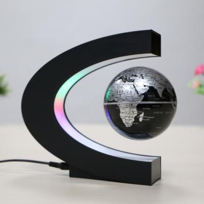 China Floating In The Air New Year Hi-tech Magic Gifts Opens Globe Levitation Magnetic Rotating Floating Globe for sale