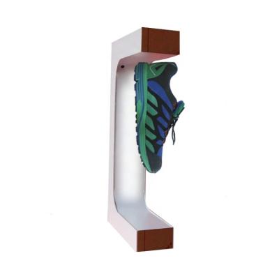 China Wholesale Price Factory Supply Factory Supply Direct Levitating Acrylic Sneaker Shoe Magnetic Levitating Stand With Led Light for sale