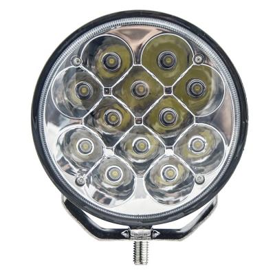 China Offroad Offroad Vehicle Parts Round 12leds Driving Lamp 5 Inch Led Work Light 24v Working Led Lamp 36w for sale