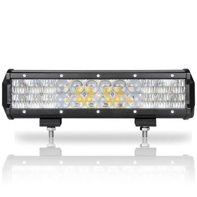 China IP68 off-road vehicles waterproof 9-60v atv led light bar 12 inch 5d work led bar 72w led bar running light for atv for sale