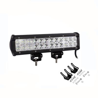 China Off-Road Vehicles Auto Lighting 12 Inch Aluminum Housing Led Light Bar 4X4 Off-Road Truck Led Work Light 12v for sale