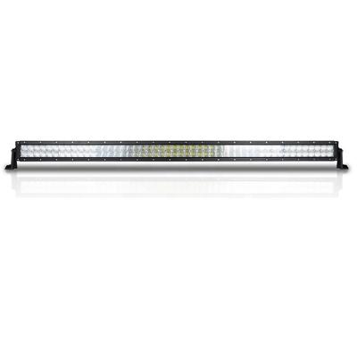 China Vehicles IP68 high power 100leds offroad waterproof bar 24v led light bar 300w truck roof off road tractor 5d 52inch bar light for sale