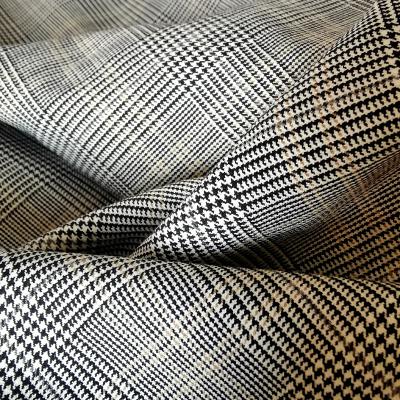 China Breathable in stock 45%polyester 35%rayon 16%acrylic 4%spandex yarn dyed back brushed fleece look plaids fabric for costume coat flame for sale