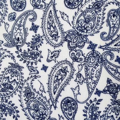 China Breathable And Comfortable Anti Pill Flower Pattern Paisley Digital Printing Organic 100%cotton Fabric For Shirt Blouse Dress Decoration for sale