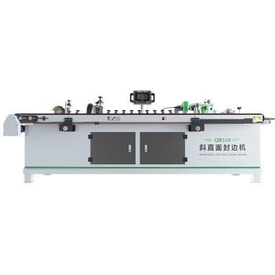 China Hotels Wood Working Automatic CNC Bevel 45 Degree 90 Degree Furniture PVC Veneer DARK EDGE BEVEL MACHINE for sale