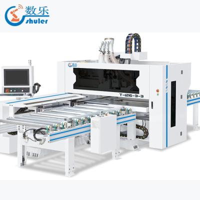 China Building Material Shops Six Side Drilling Machine Woodworking Cuts Automate Drill Machine 6 Sides Hole Drilling Machine for sale