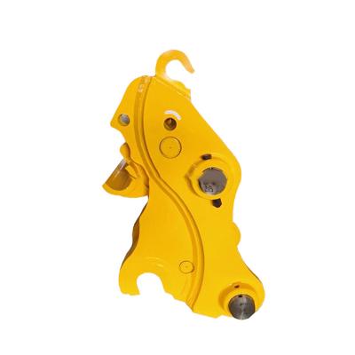 China Long Life Excavator Attachment Mounted Quick Hitch Coupler Locking Hydraulic Double Quick Hitch For 0.8ton-45ton Excavator for sale