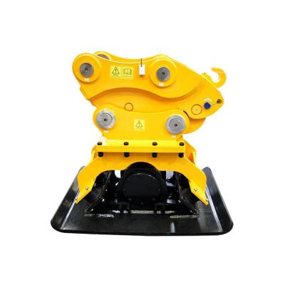 China Everpads Rubber Backhoe Easy Building Operation Demolition Plate Compactor Concrete Plate Tamper for Excavator for sale