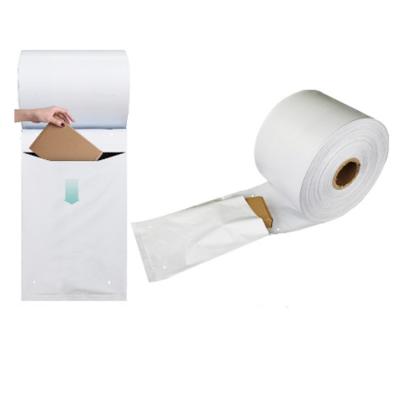 China shoes & Auto Mailing Plastic Clothing Packaging One Side LDPE Poly Pre Opened Bags On A Roll for sale