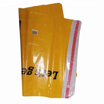 China shoes & apparel package ad orange designer poly mailing mailing bag for apparel for sale