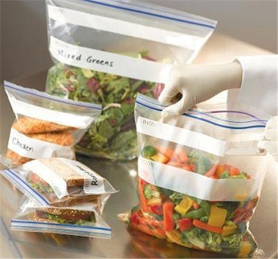 China Household Plastic Bag Pe Zip Lock Packaging Bags For Vegetables for sale