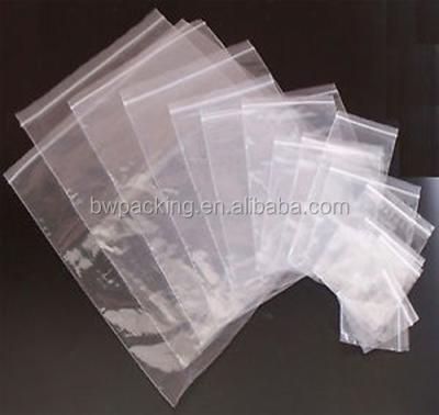 China Custom Printed Moisture Proof Resealable 4 x 6inch 4 Small Mil Clear Resealable Plastic Ziplock Poly Bags for sale