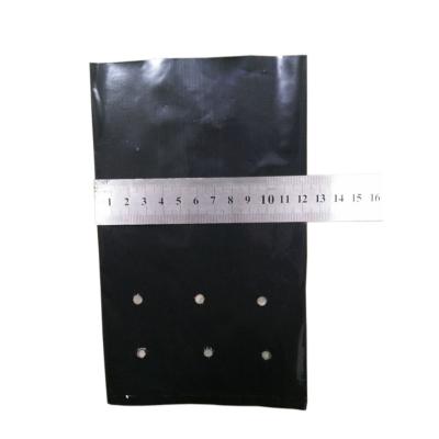 China Nursery Plant Recyclable Sealed Black Plastic Poly Bag For Plants for sale