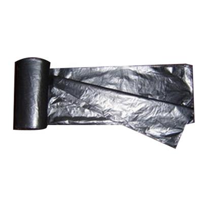 China Recyclable 4 Gallon Black Garbage Plastic Garbage Bag Roll for sale