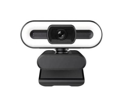 China Laptops Camera 1080P Live Broadcast Video USB Web Webcam with Microphone for Laptop PC with Ring Light for sale