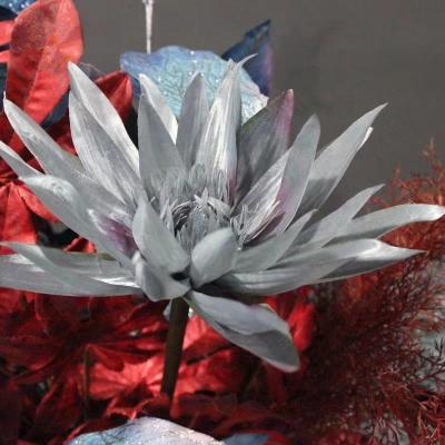 China Low MOQ wholesale price high quality artificial flower 2019 latest noble and elegant design for wedding decoration, event decoration for sale