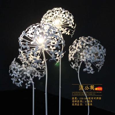 China Festival Star Spring Dandelion Light Wedding Main Road /Walkway For Wedding Event Decorations for sale