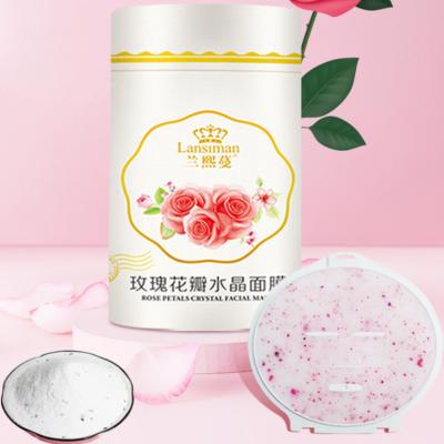 China Wholesale Skin Care Jelly Mask Powder Facial DIY Rose Petal Anti Aging Moisturizer Beauty Salon for sale