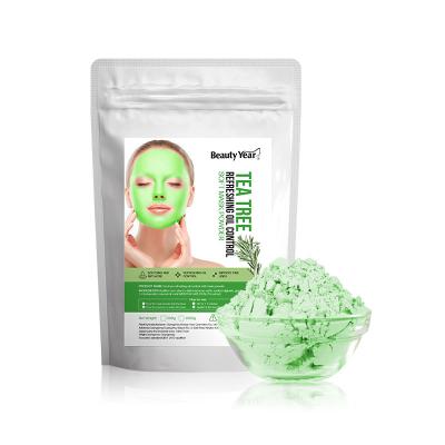 China High Quality Moisturizer Organic Mask Green Tea Facial Powder Replenish Oil Control Mask for sale