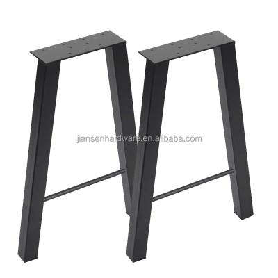 China Decory A Shape Modern Metal Furniture 2Pcs Legs Rustic Table Legs for sale