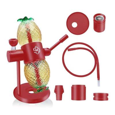 China Rotate 360Â ° Custom Pineapple Gravity Hookah 360 Gravity Pen Logo Pineapple Gravity Hookah Glass Pineapple for sale