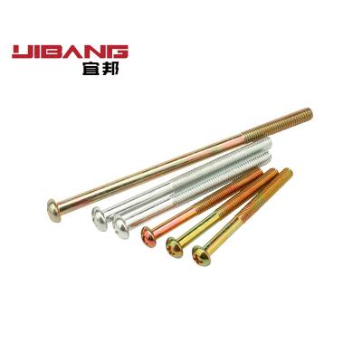 China Round Fasteners Stainless Steel Nail Pan Head Cross Yellow Carbon Steel Zinc Galvanized Tapping Screws Manufacturers for sale