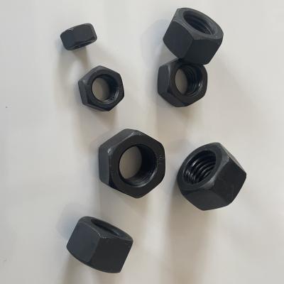 China Industry General Black Carbon Steel Stainless Steel Insert Hex Nuts - and - Bolts DIN934 Galvanized m6 M5 M3 Hex Nuts for sale