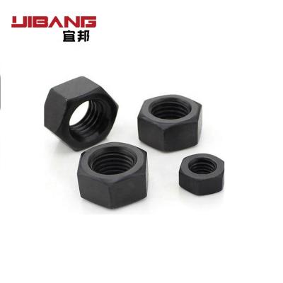 China Buliding YB hex nuts made of high strength carbon steel and stainless steel metal. for sale