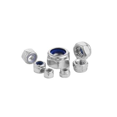 China Heavy Industry DIN934 Carbon Steel SS DIN934 Hex Nut Insert Lock Nut Nylon Coupling Nut for sale