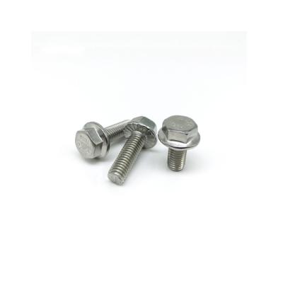 China Galvanized / Black DIN 6921 Flange Bolt Hex Grade Steel 8.8/10.9 Metal Buliding Factory Bolt for sale