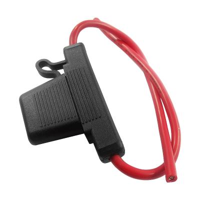 China Waterproof Design High Quality Auto Amp AWM ATO ATC Car Inline Fuse Holder With Cable for sale