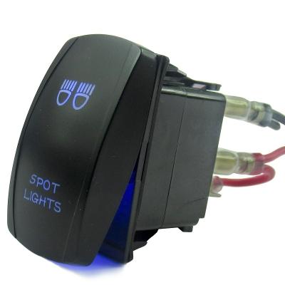 China Waterproof Automotive Vehicle LED Boat Toggle Customize Marine Rocker Switch for sale