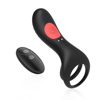 China 10 Modes Vibrator Cock Ring With 10 Mode Vibration Spot Vibe Massager Women Magic G Adult Vibrators Ship Leibian Sex Toy for sale