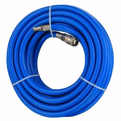 China Blue PVC 300 PSI PVC Polyurethane Air Hoses Tube Plastic Rubber Tubing Penumatic Hose For Air Compressor for sale