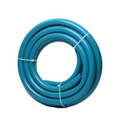 China -5~65Â ° Wholesale C 3 Layer PVC Water Pipe Home Irrigation Fiber Reinforced Blue For Garden for sale