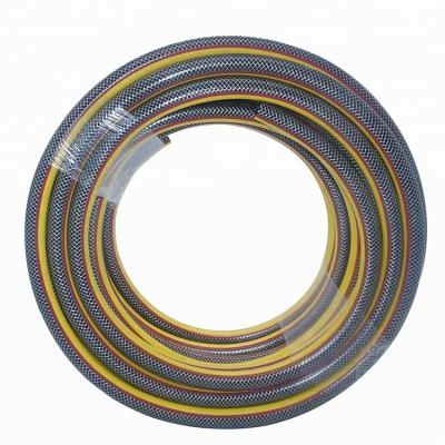 China -5~65Â ° Heavy duty durable 3/4 inch garden short garden hose. X.25 ft. No Kink No Leak PVC Water Hose With Brass Hose Fittings for sale