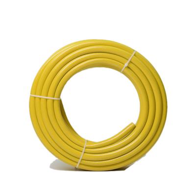 China -5~65Â ° C no leaking 5/8 in. X12 Ft Short Gold Garden Hose With Male/Female Solid Brass Fittings for sale