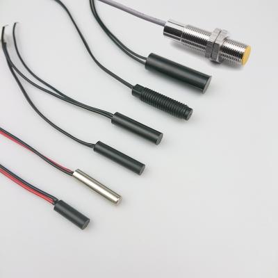 China Position Sensor Plastic / Metal Body Reed Proximity Switch /Magnetic Sensor With 2 Wires for sale