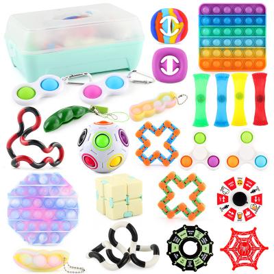 China Interesting Gift 24 Piece Packs To Relieve Stress Fingertips Restless Person Sensory Toys Set Sensory Restless Person Toys Pack Restless Person Toys Set Pack for sale