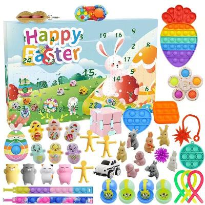 China Brain Practice /Stress relief Easter holiday party surprise gift fidgety person toys pack fidgety person toys jump push fidgety person toy for sale